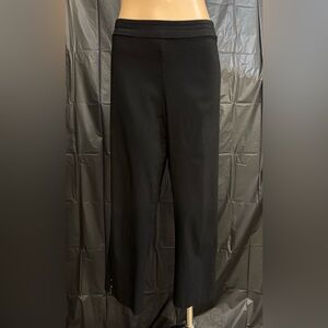 Counterparts Black Capri Pants With Beaded Details